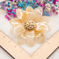 Boucles d'oreilles Dahlia Doré