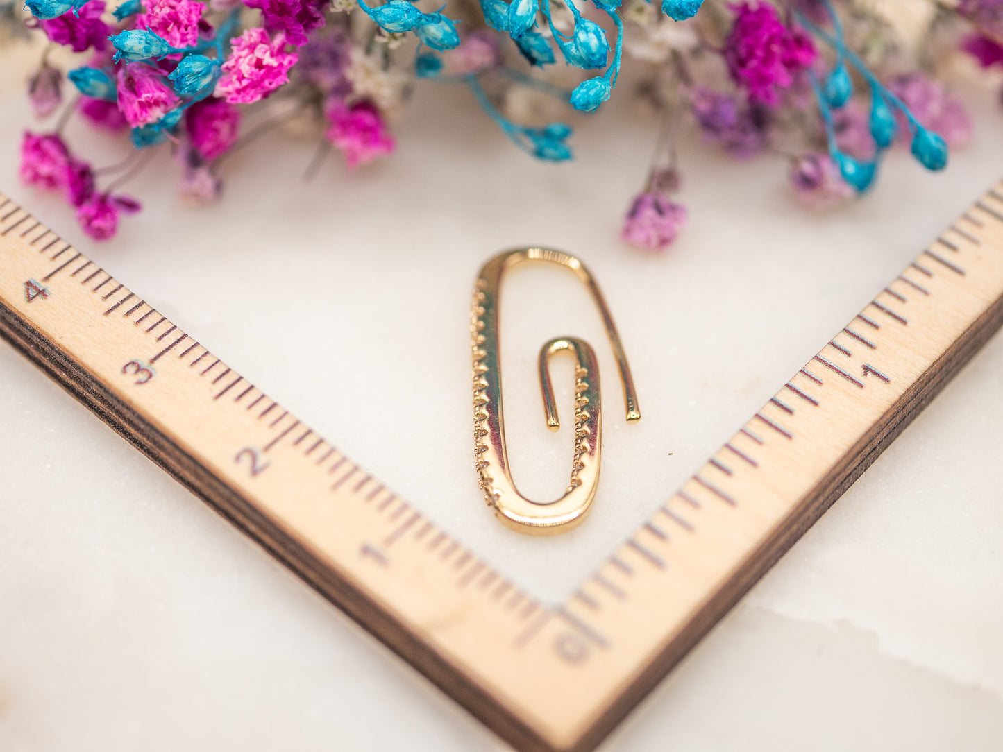 Boucles d'oreilles Trombone Miel