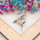 Boucles d'oreilles Serpent Miroir