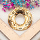 Boucles d'oreilles Halo Miroir