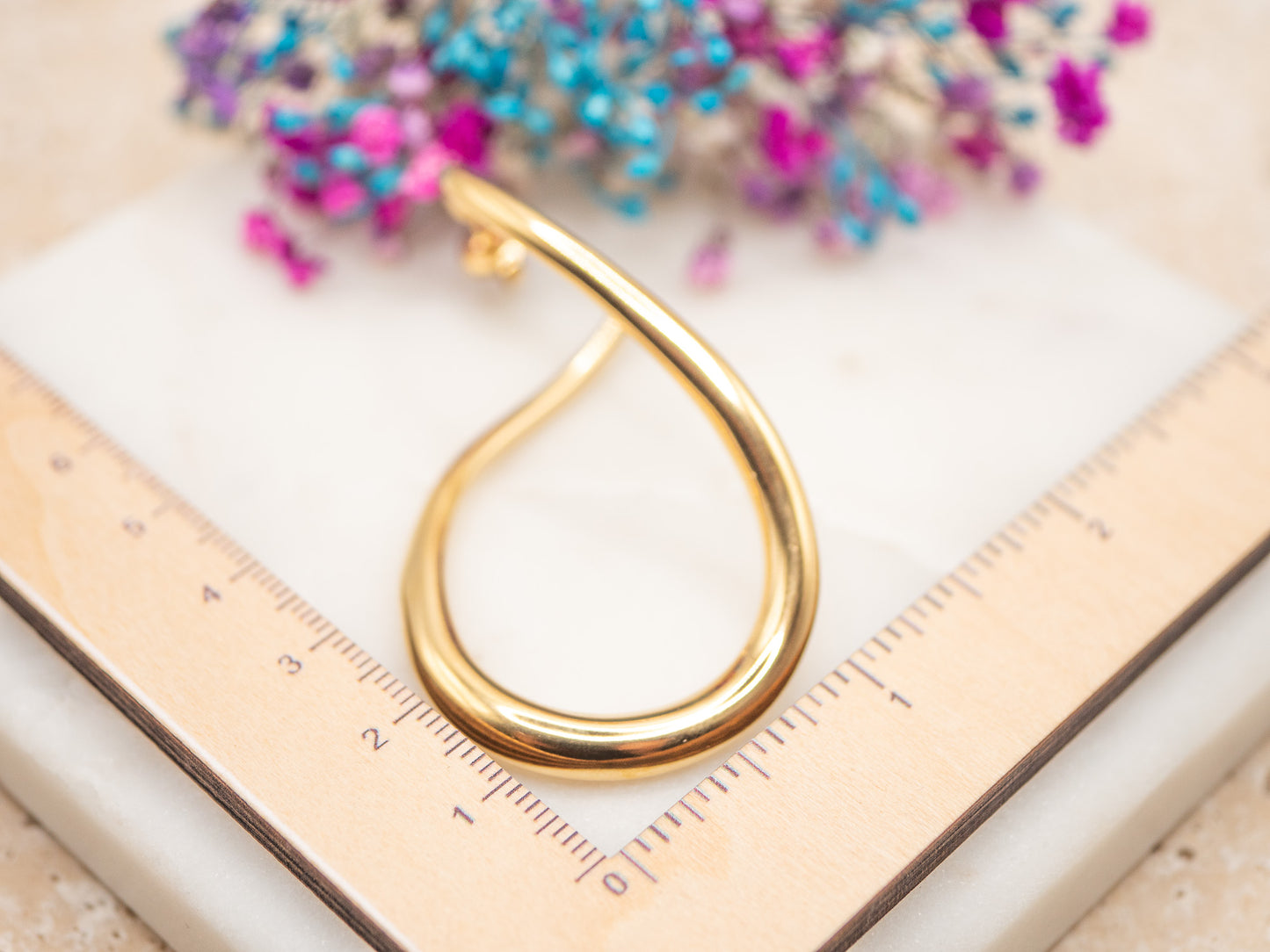 Boucles d'oreilles Anneau Sunset