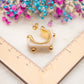Boucles d'oreilles Écume Ivoire