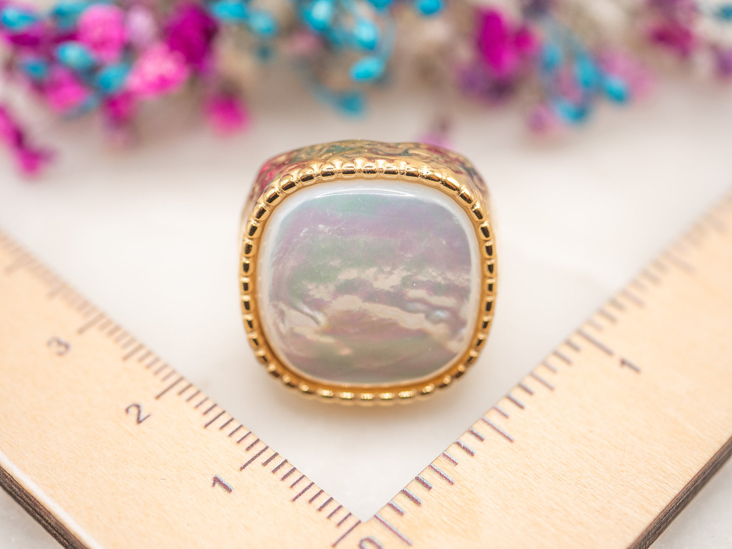 Bague Nacre Sunset