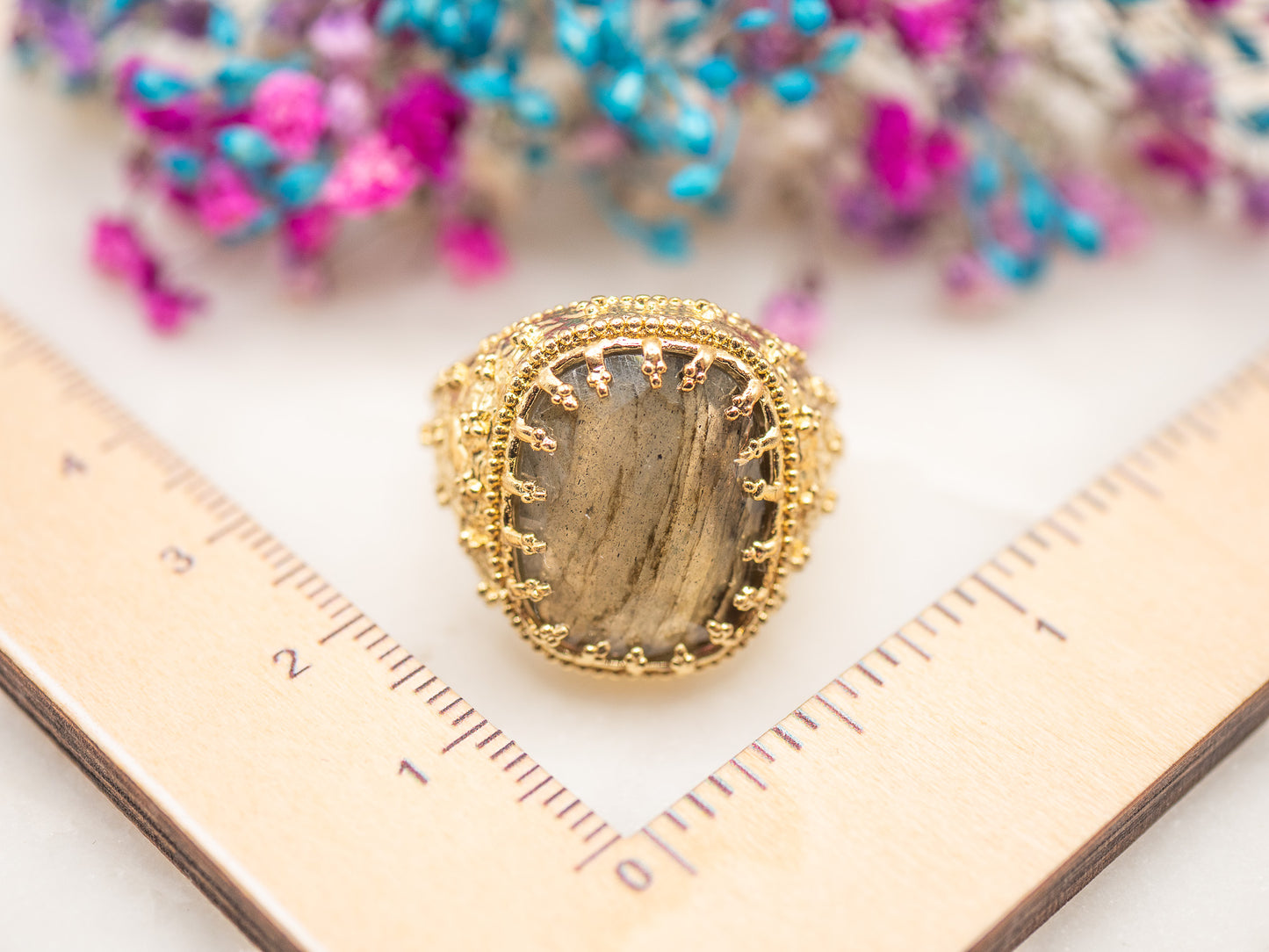 Bague Ombre Dorée