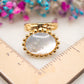 Bague Perle Opaline