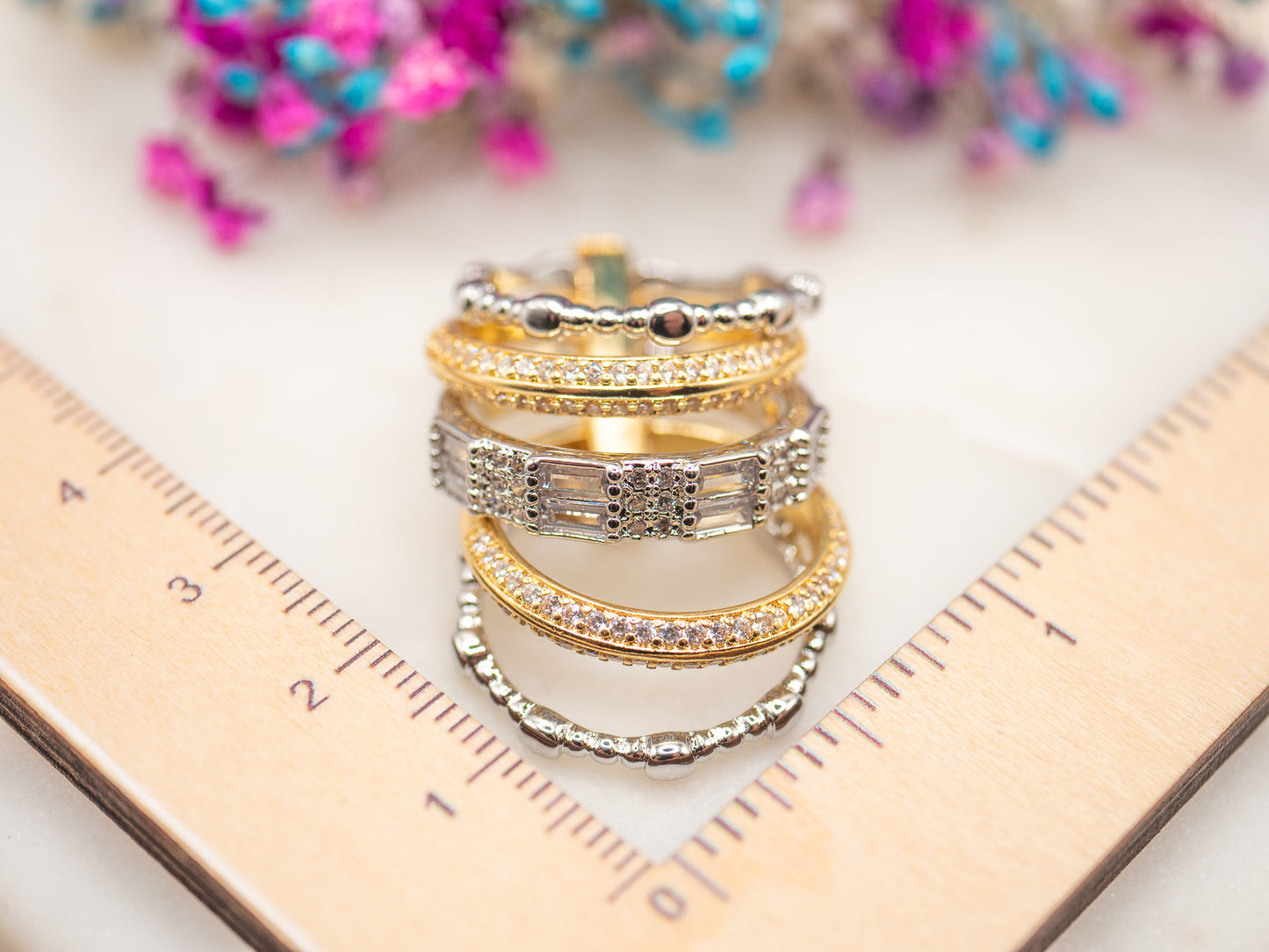 Bague Mosaïque Solaire