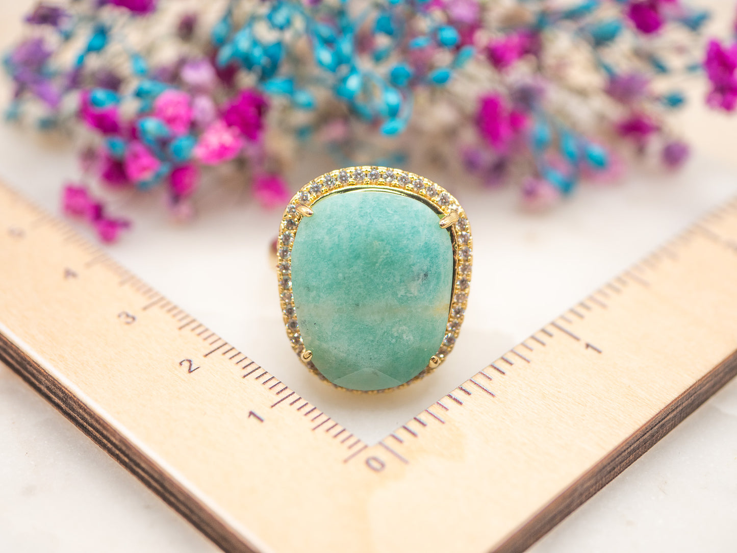 Bague Lagune Miel