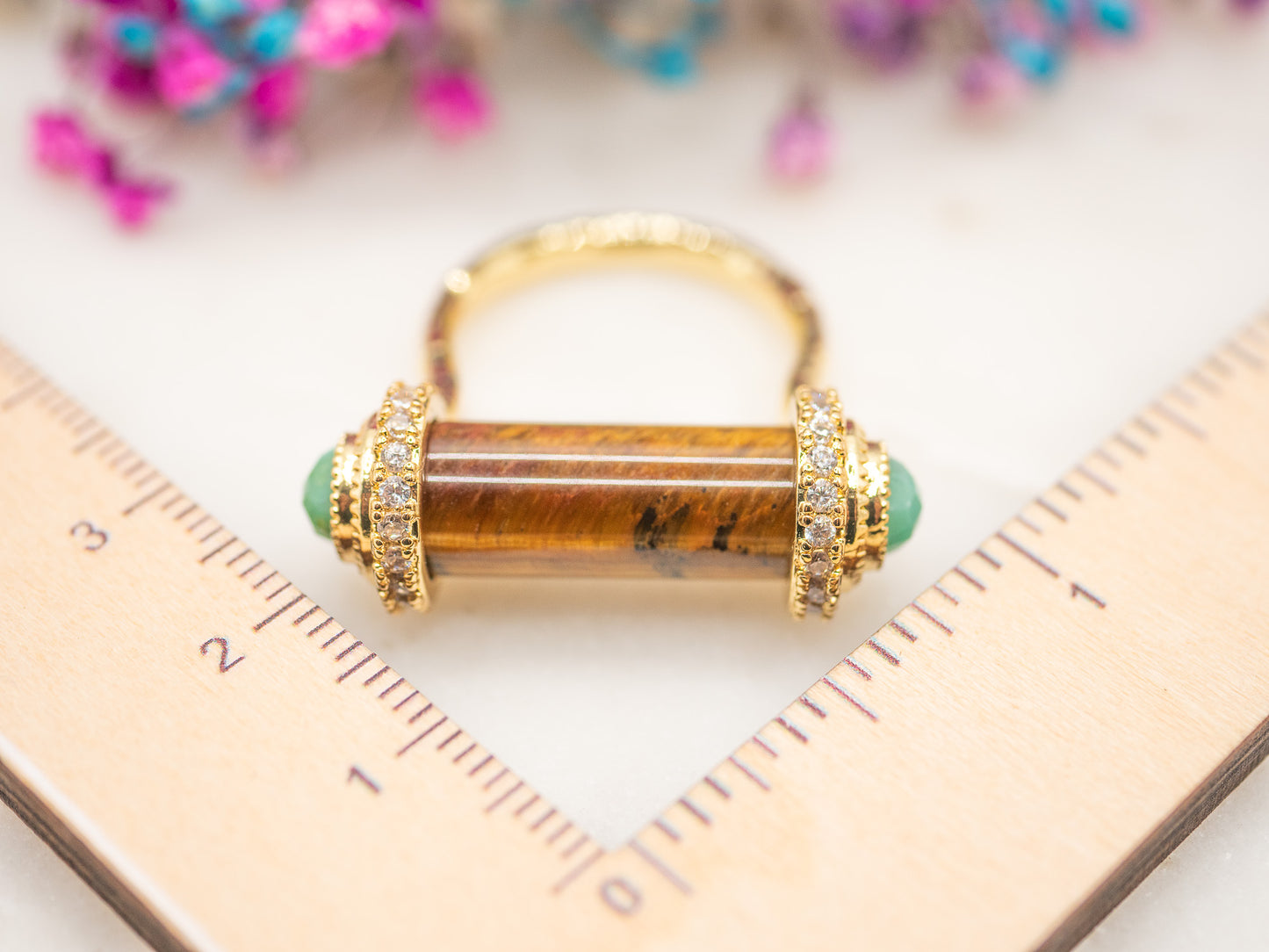 Bague Ocre Tropique