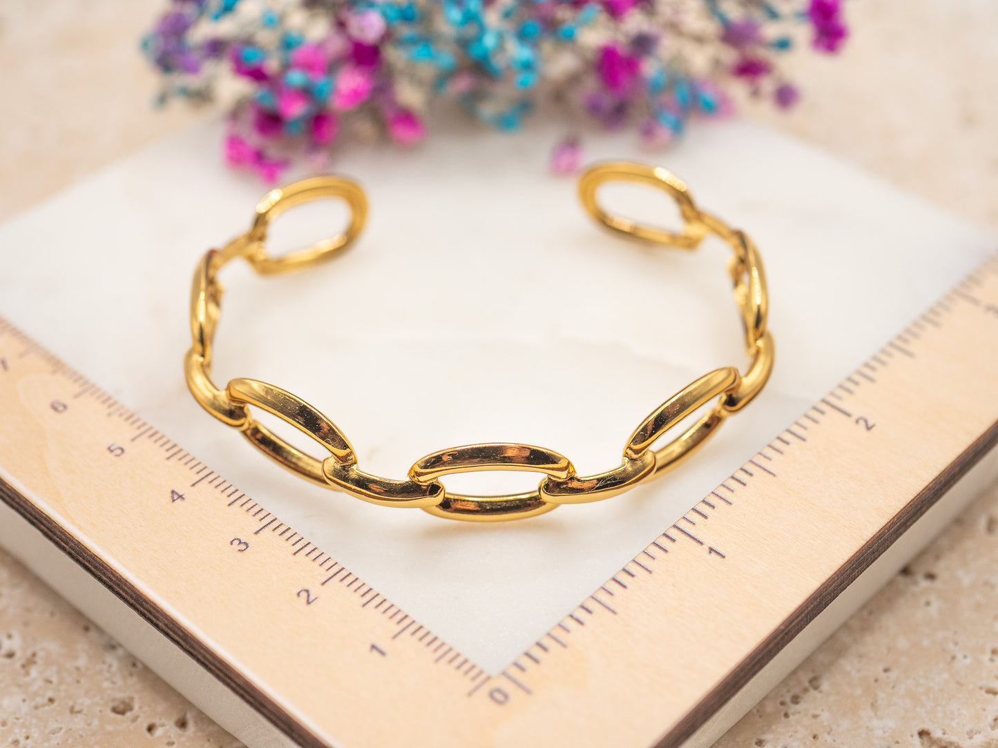 Bracelet Maillons Solaires