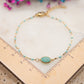 Bracelet Ovale Lagune