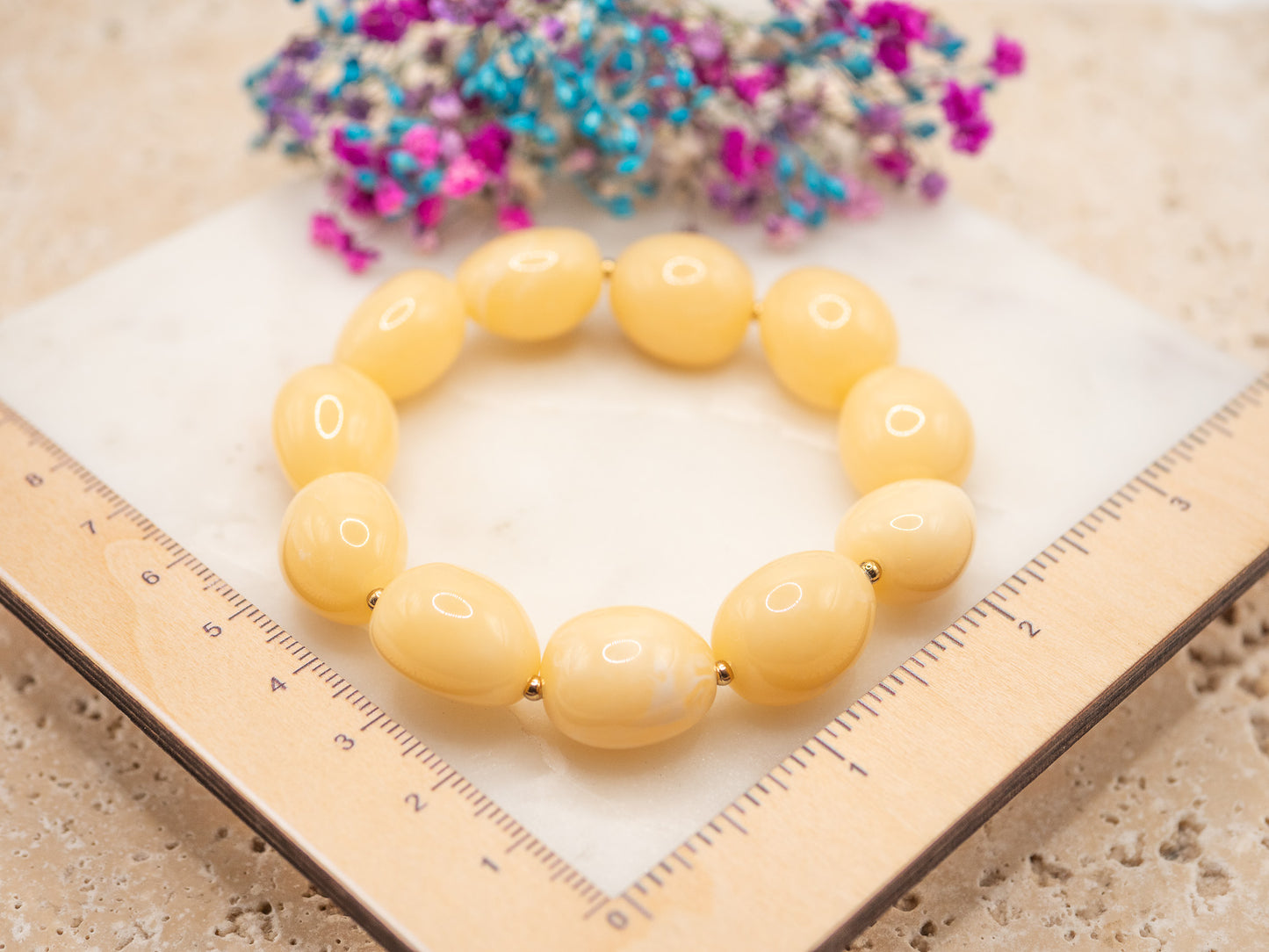 Bracelet Miel d’Amande