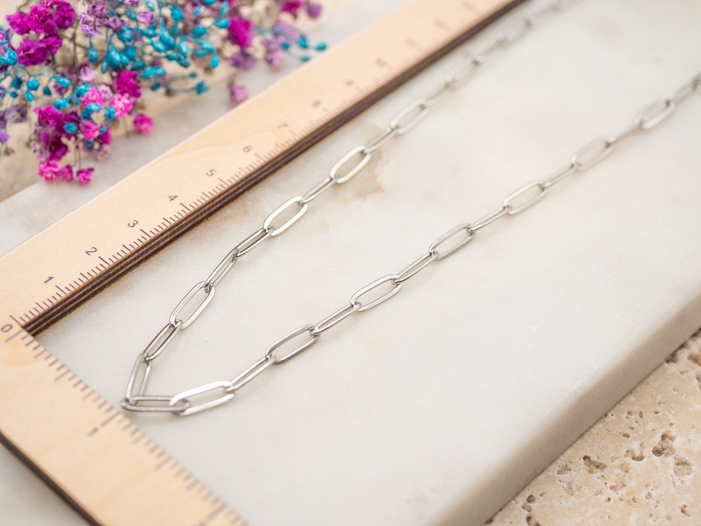 Collier Maillons Clairs