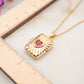 Collier Cœur Grenadine
