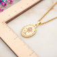 Collier Toast Doré