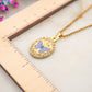 Collier Papillon Azur