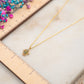 Collier Tortue Olive