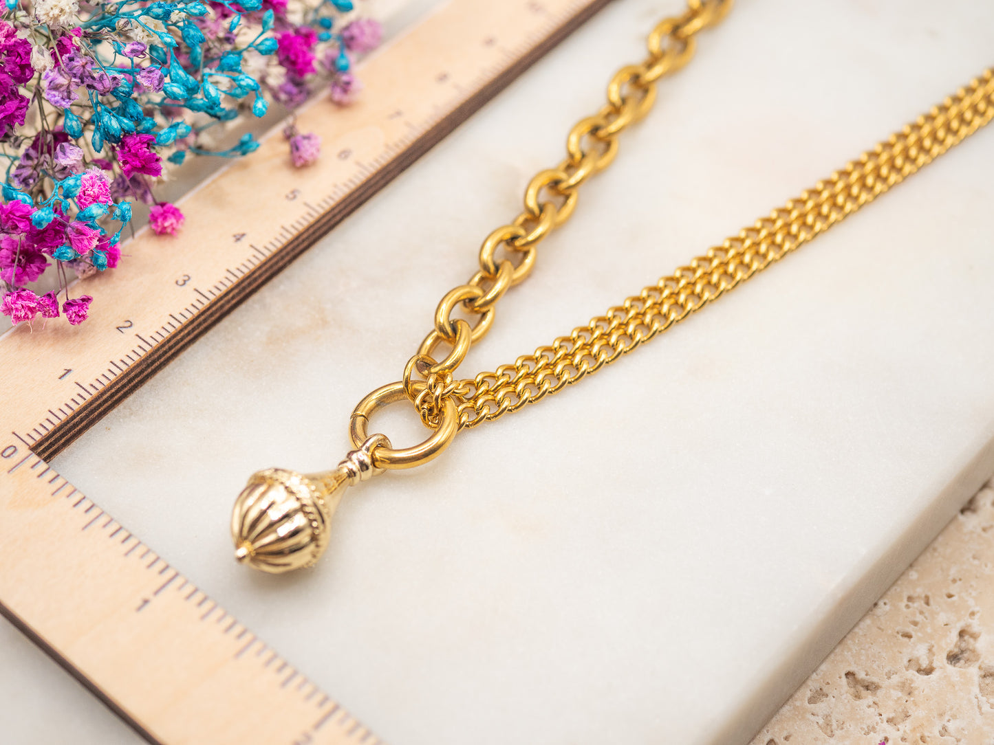 Collier Pampille Solaire