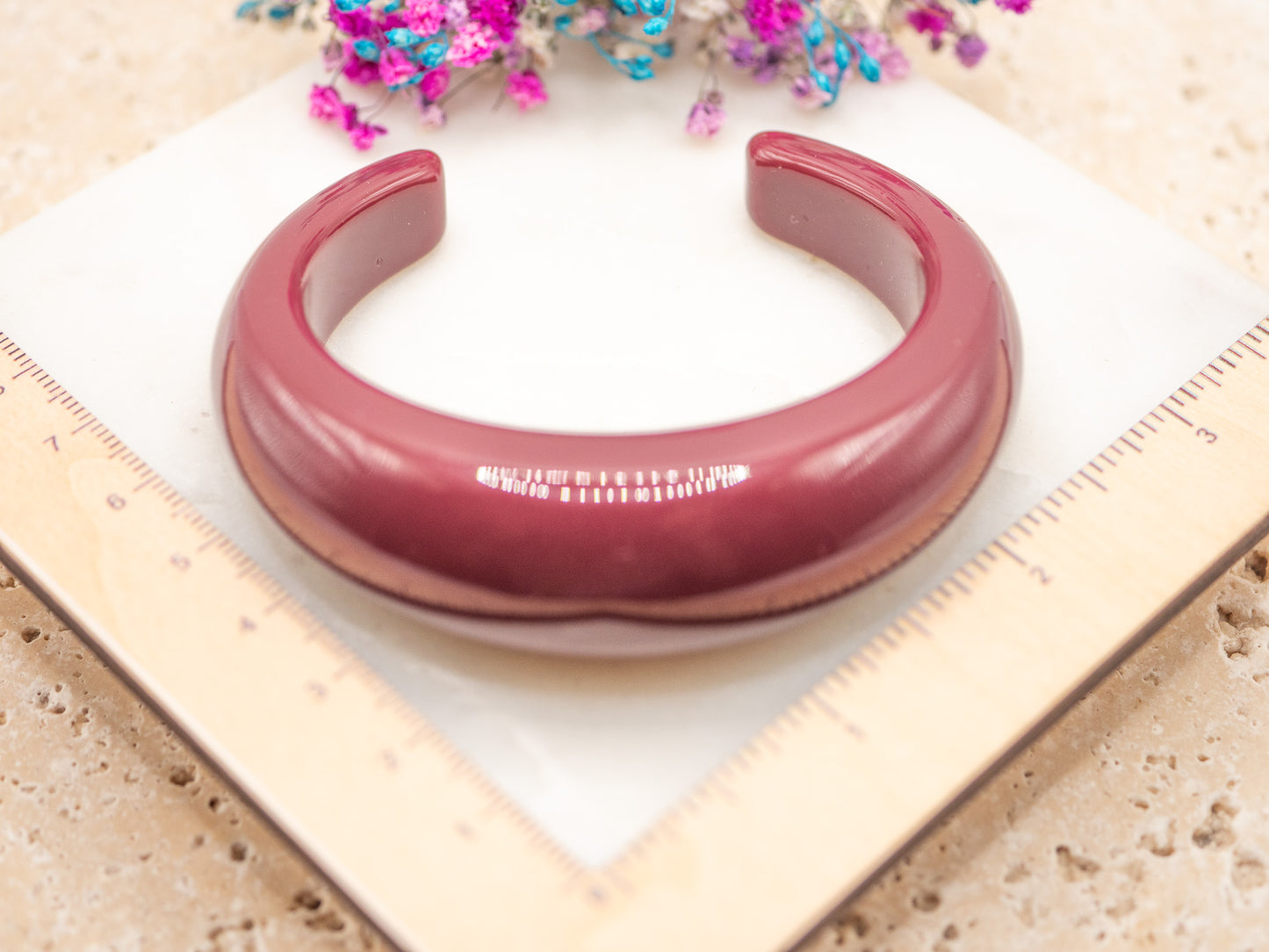 Bracelet Grenat
