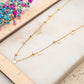 Collier Confetti Doré