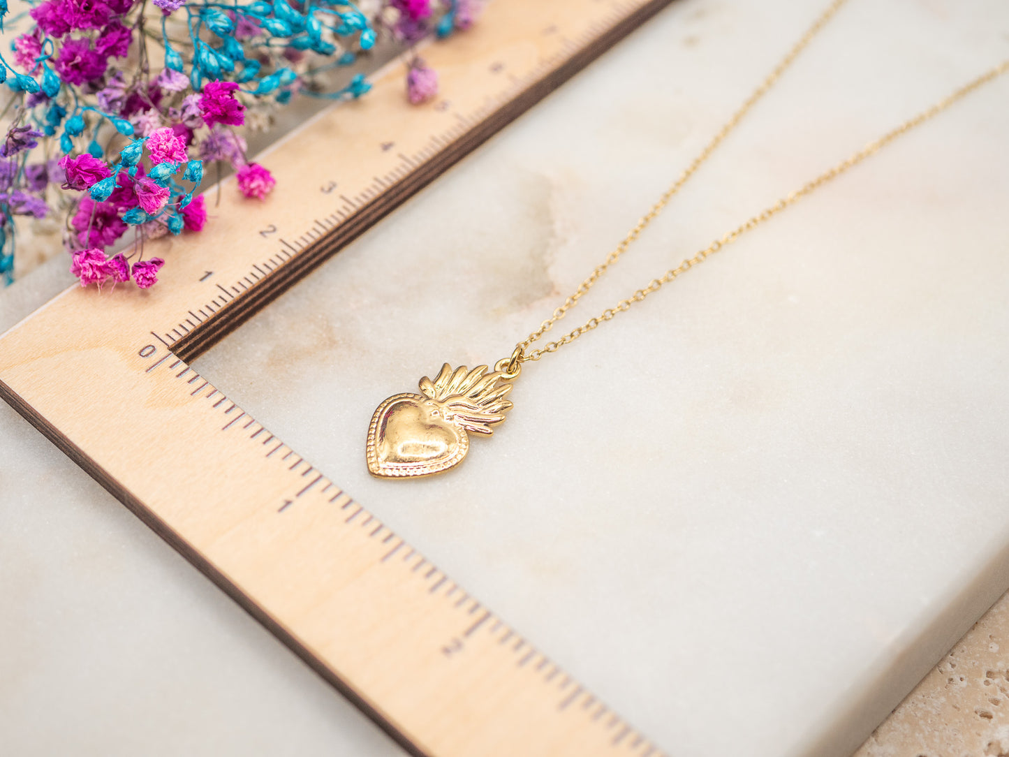 Collier Ex-Voto Doré