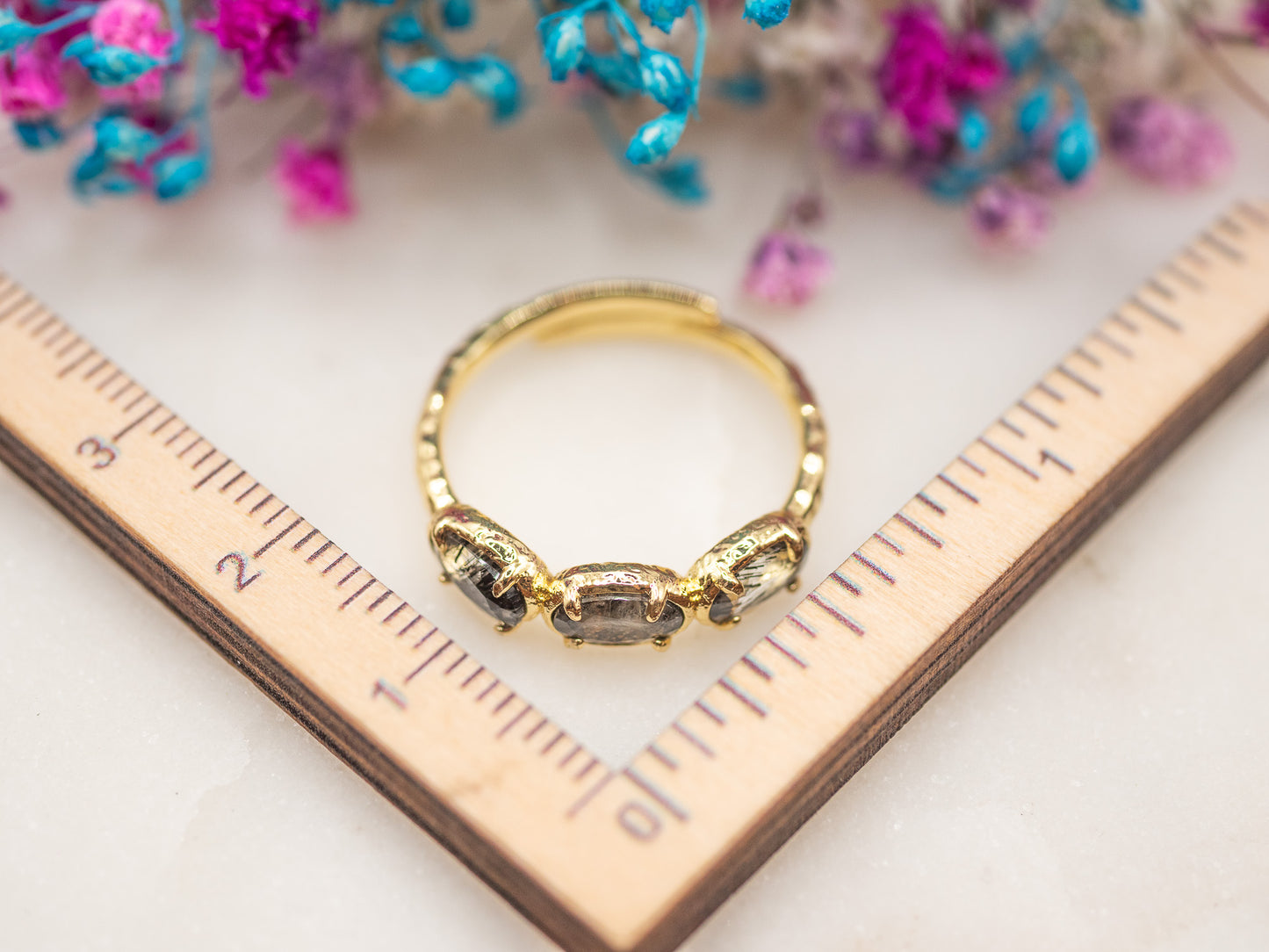 Bague Trio Minéral