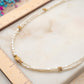 Collier Nacres Dorées