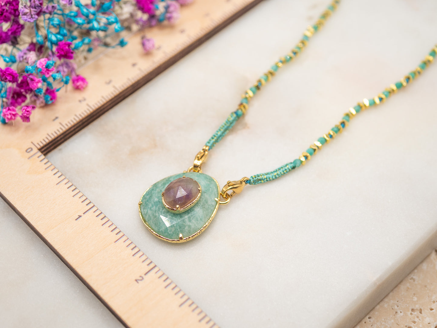 Collier Lagune Améthyste