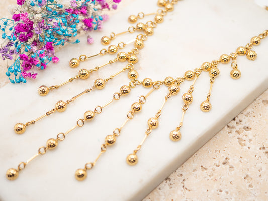 Collier Clochettes Dorées