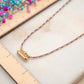 Collier Talisman Rosé
