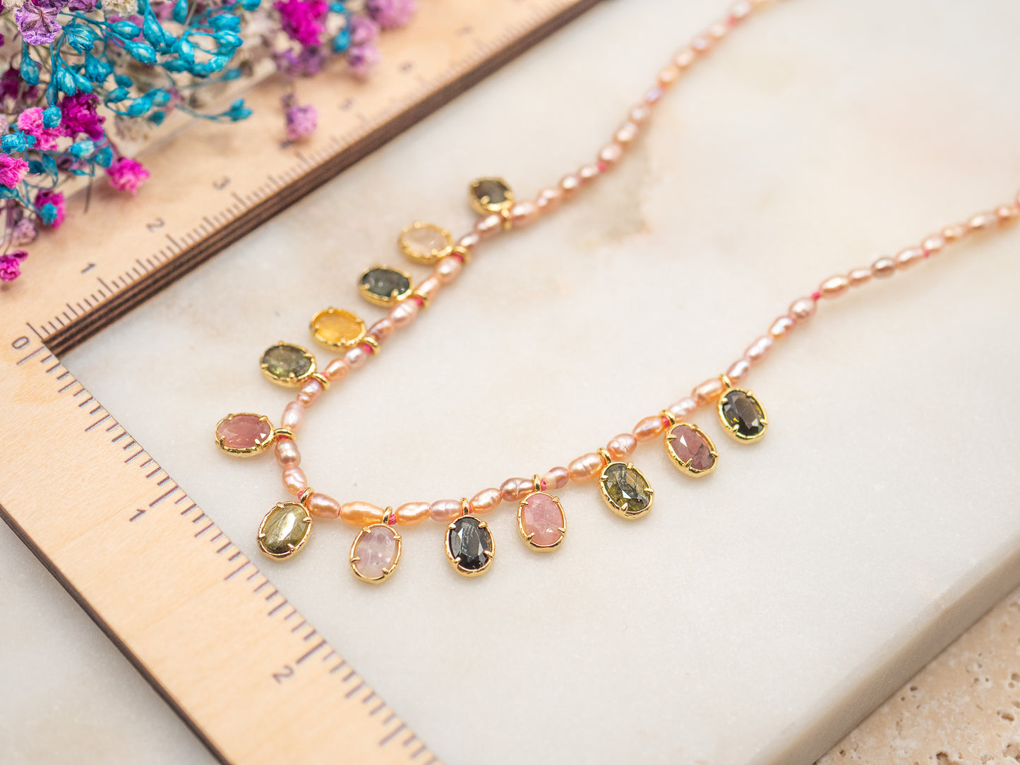 Collier Pastel Salin