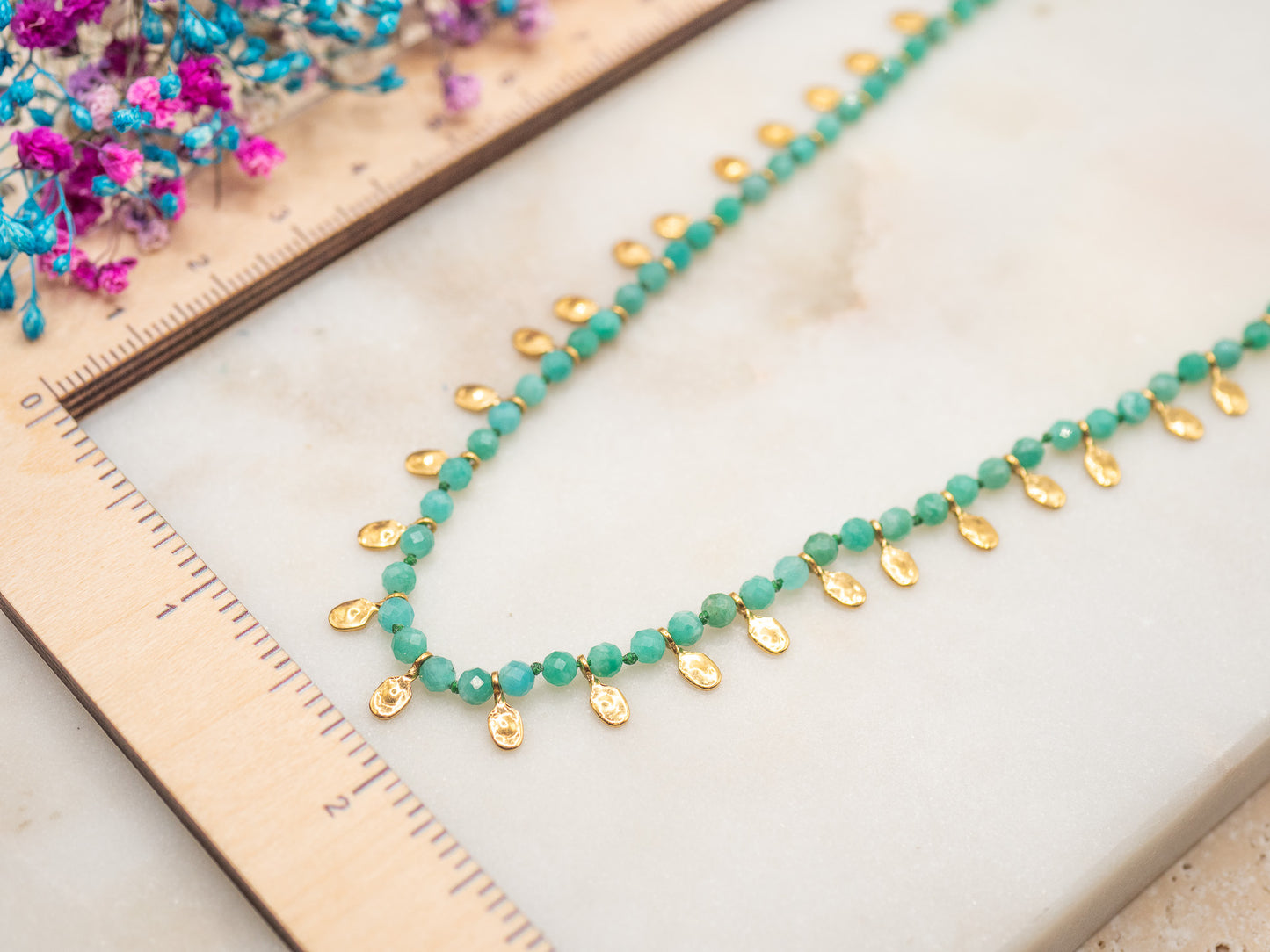 Collier Marée Menthe