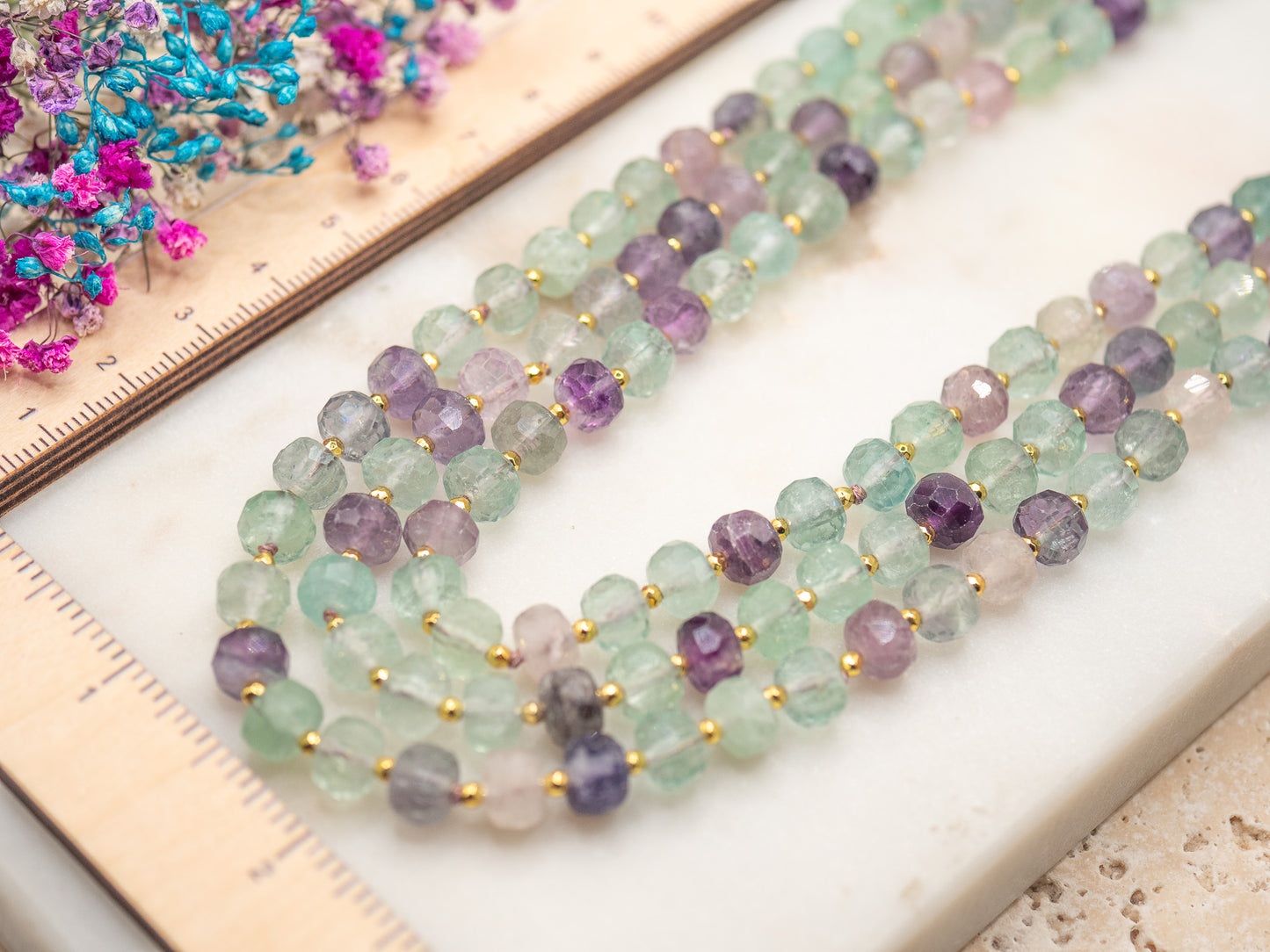 Collier Lagune Lilas