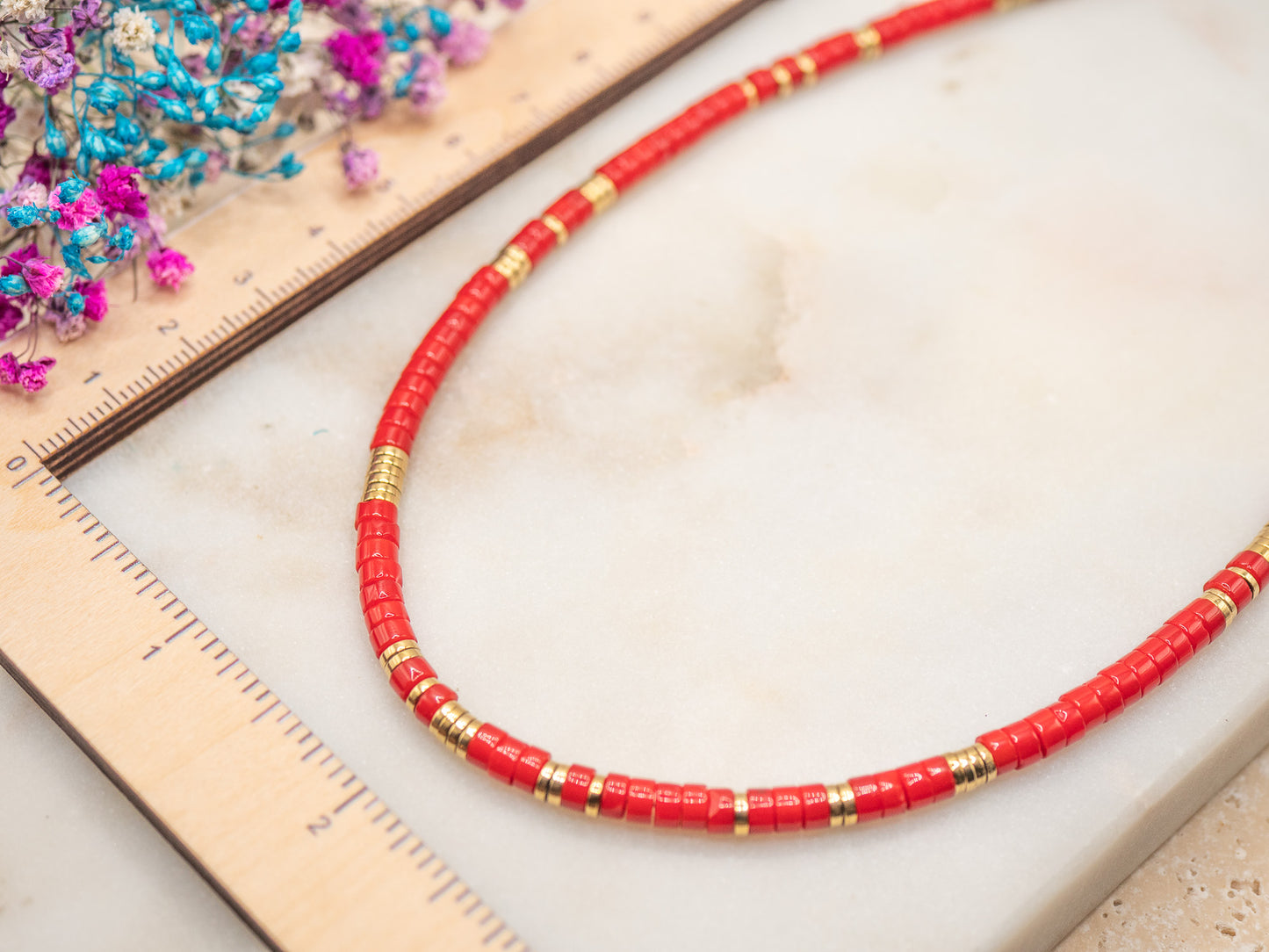 Collier Piment Doré