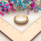 Bague ajustable Sable Nocturne