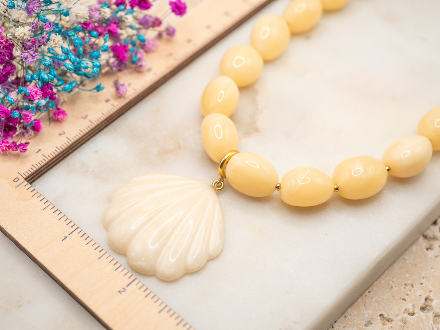 Collier Coquille Mousse
