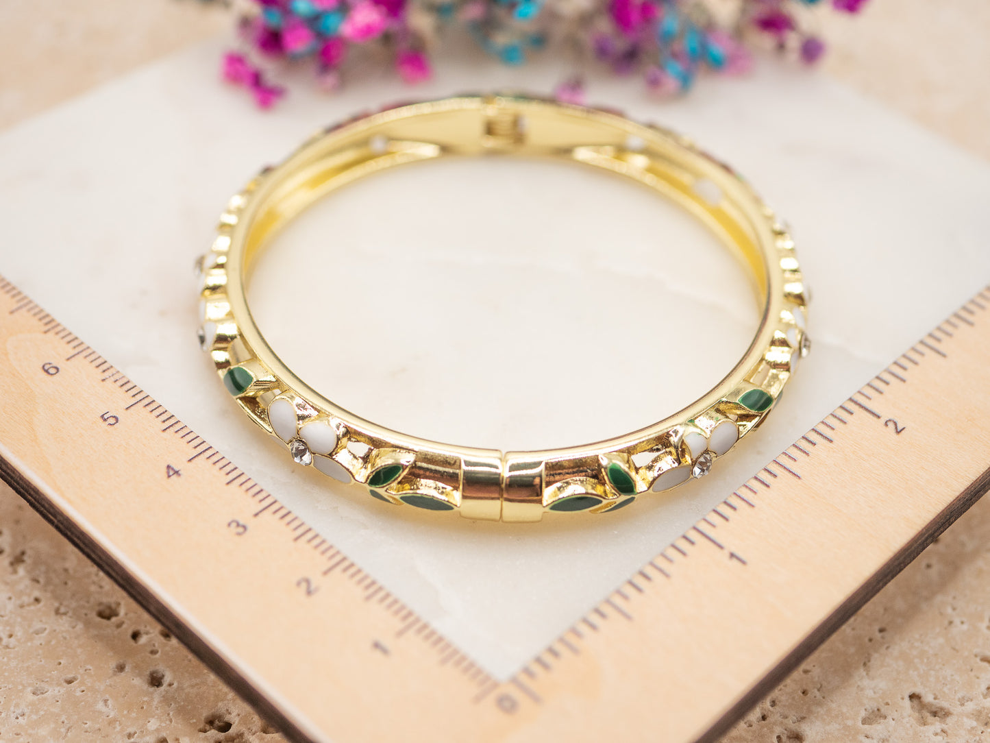 Bracelet Oliviers Dorés