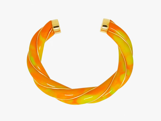 Jonc Diana tie & dye mango