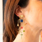 Boucles d'oreilles Majorelle