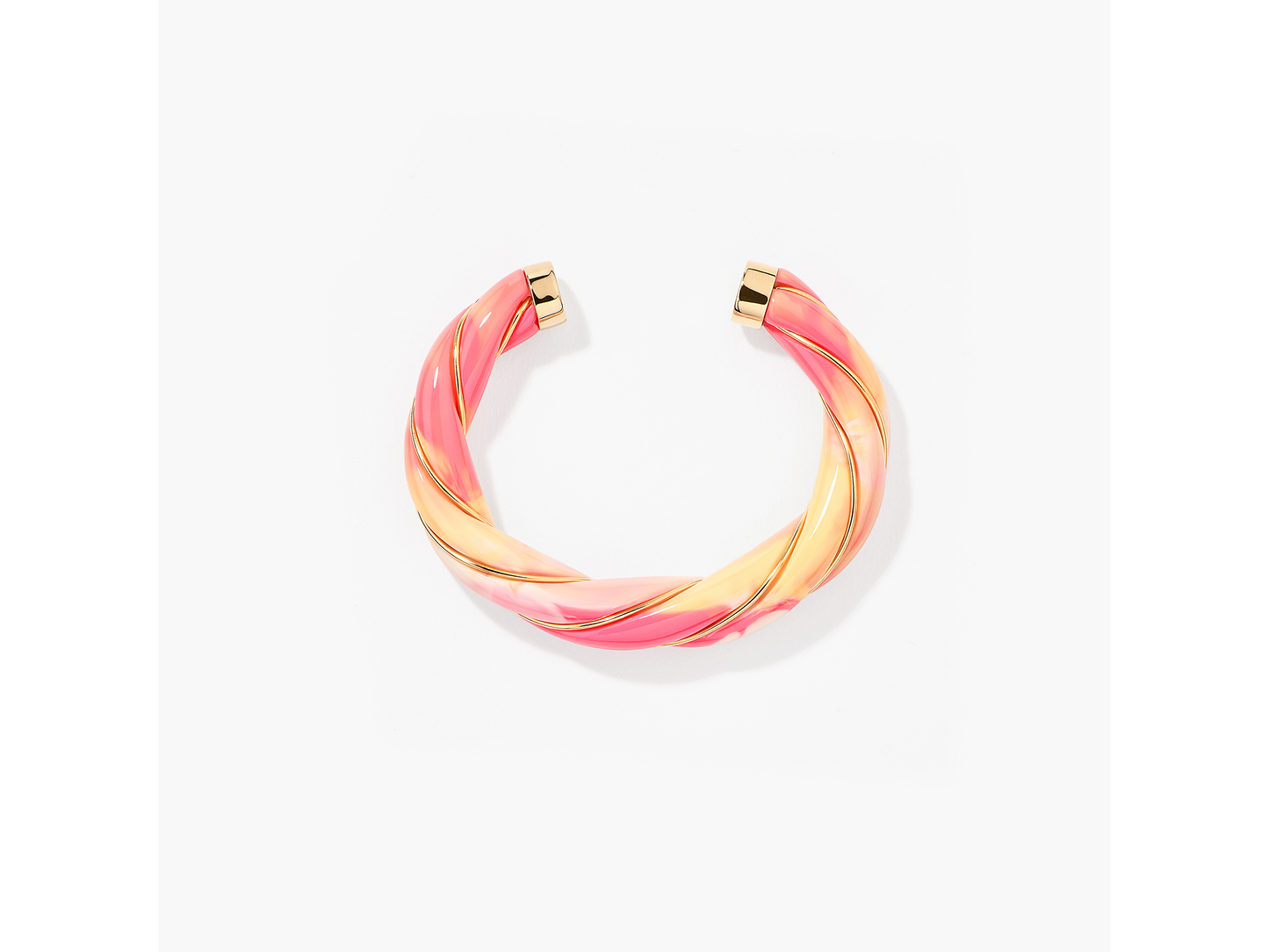 JONC DIANA TIE AND DYE YELLOW AND PINK
