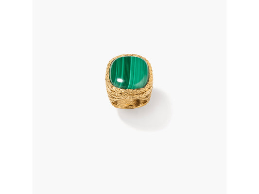 BAGUE MIKI MALACHITE