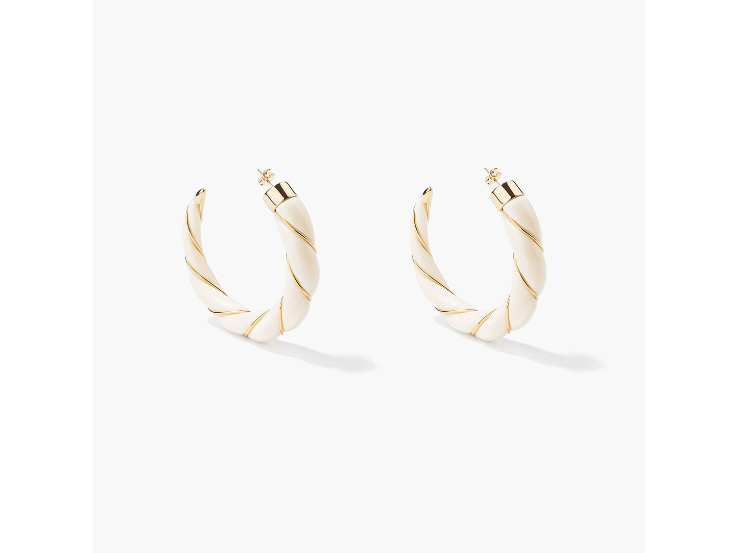 BOUCLES D'OREILLES DIANA IVOIRE