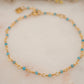 BRACELET LILA TURQUOISE