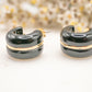 BOUCLES D'OREILLES VALENTINE NOIRES