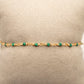 BRACELET LILA VERT