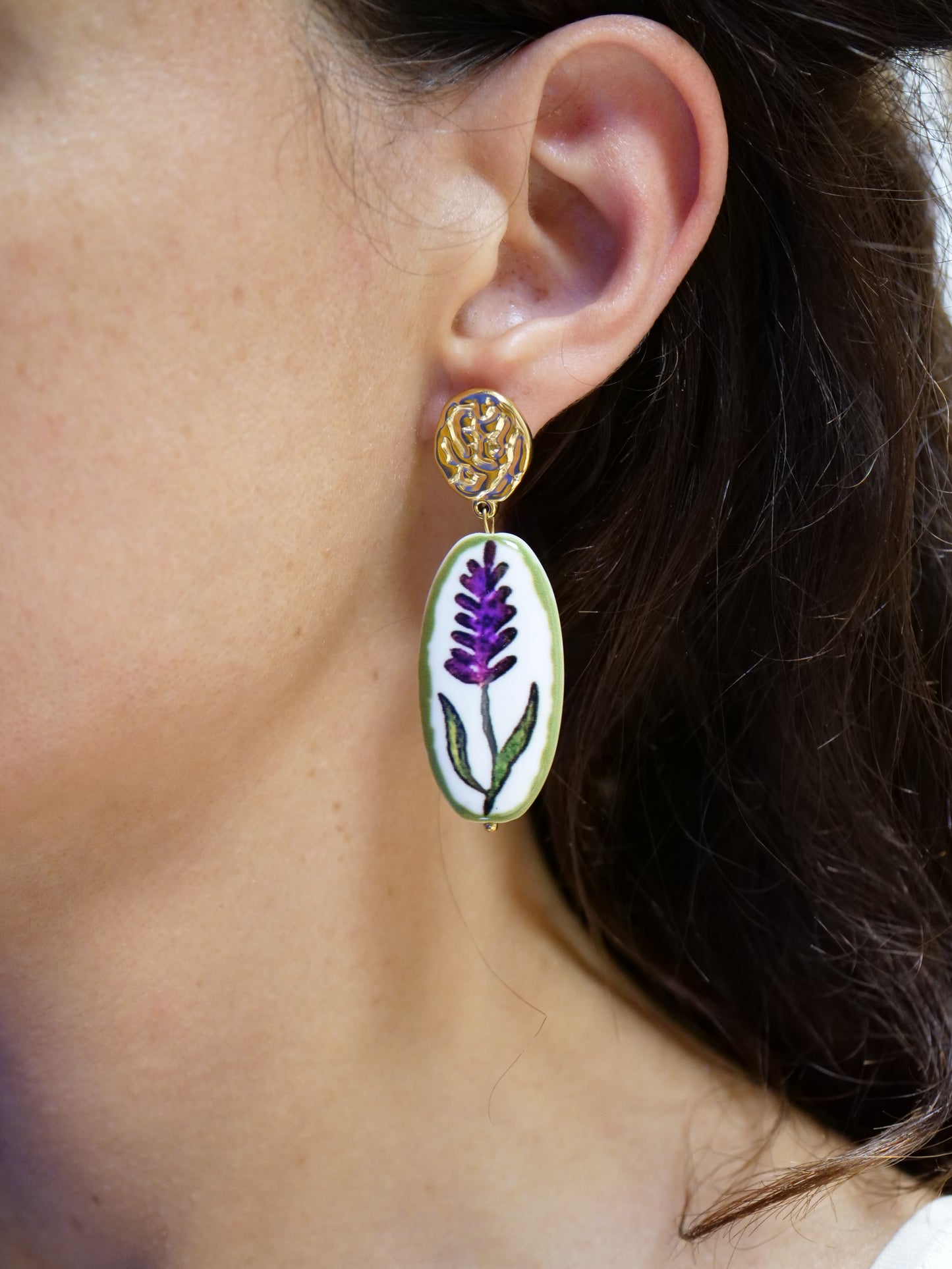 Boucles d'oreilles Dandie