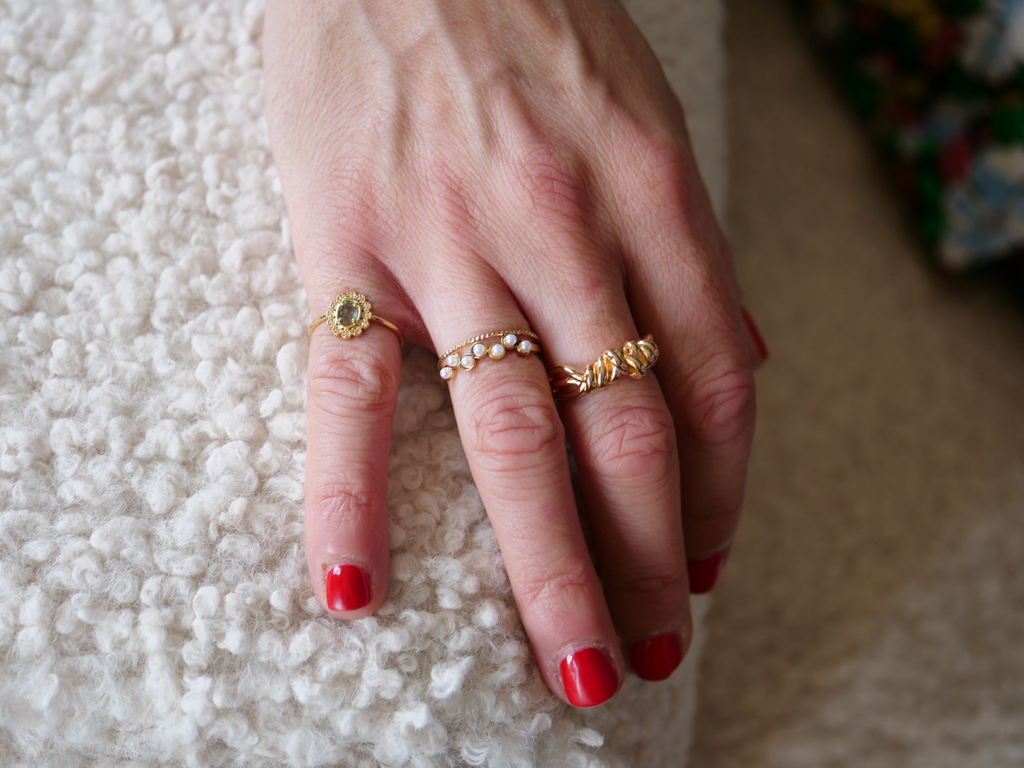 Bague Célestine