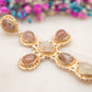Boucles d'oreilles Croix Seloria