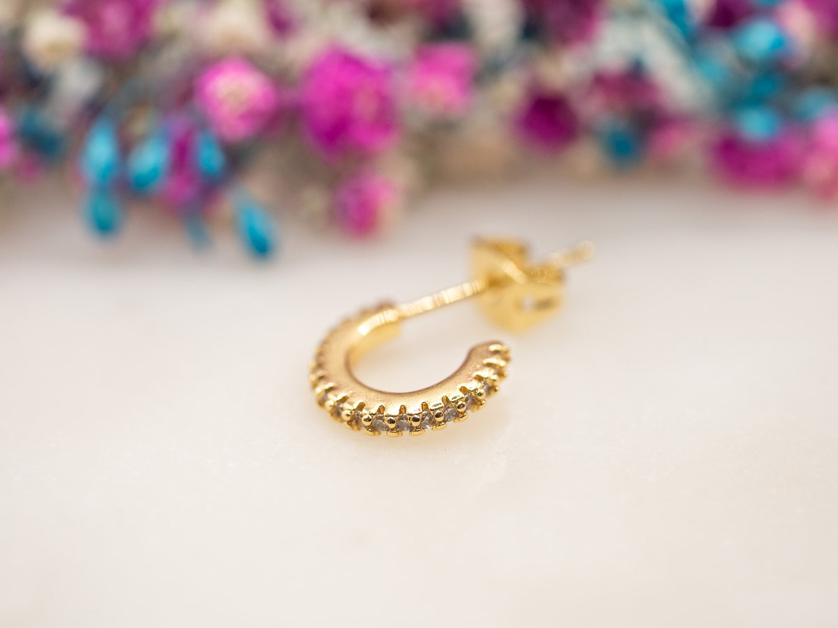 Boucle d'oreille Aurore Ciselée