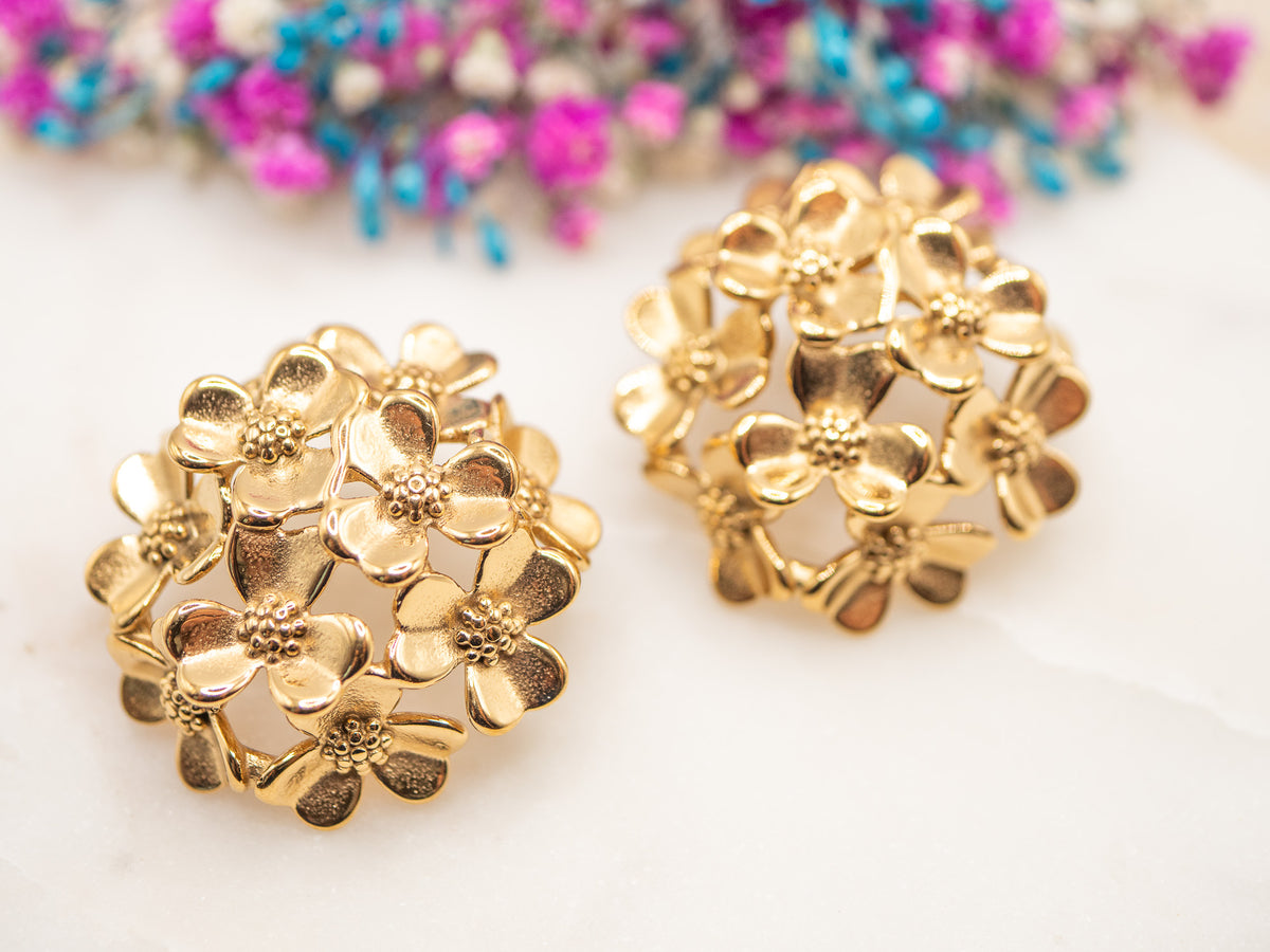 Boucles d'oreilles Jardin Lioréa
