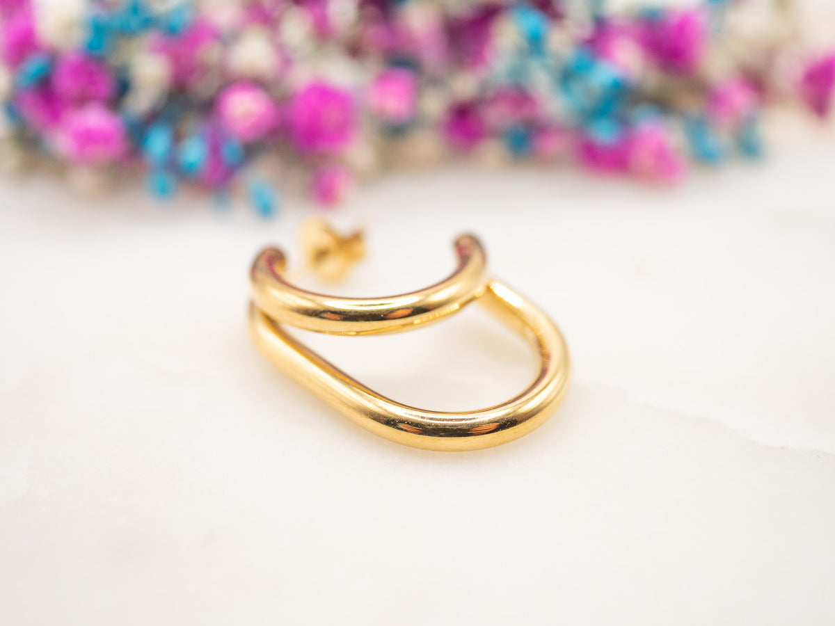 Boucles d'oreilles Courbe Luniva